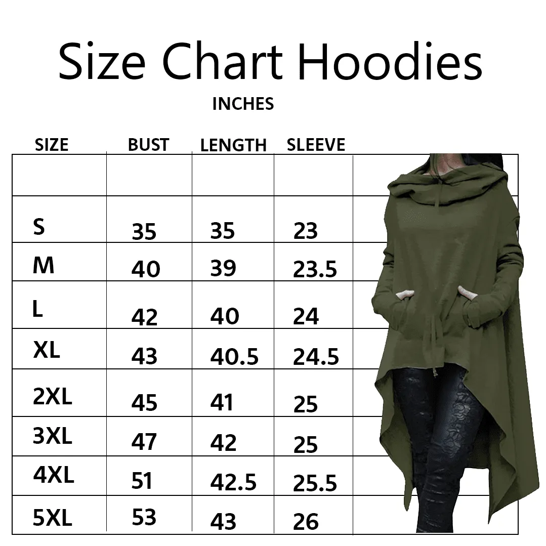 Long Hoodie Sunflower  Black