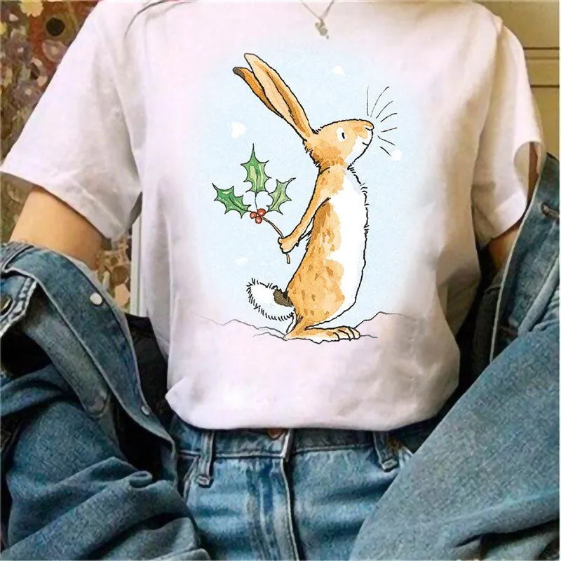 Merry Christmas Women White T-Shirt R